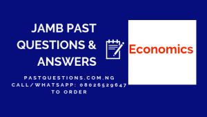JAMB Past Questions and Answers on Economics PDF