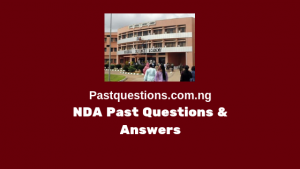 NDA past questions and answers for all subjects