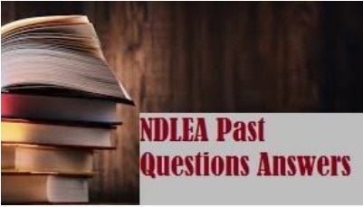 NDLEA Past Questions PDF free download and Answers