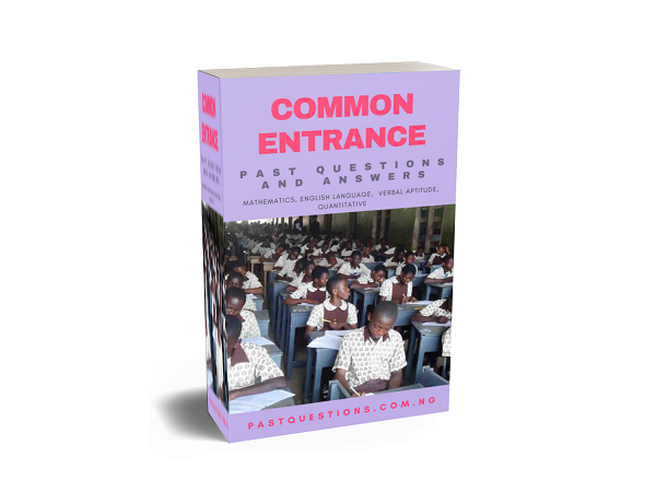 Common Entrance Past Questions Cover
